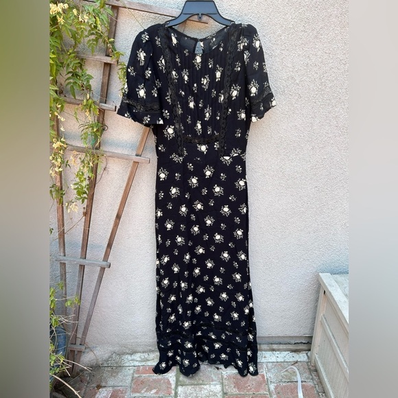 Reformation Patchouli Maxi Dress Lindsay Floral Size 6 - Picture 4 of 7